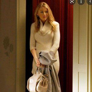 Blugirl Blumarine  Grey Dress Size 36 Gossip Girl